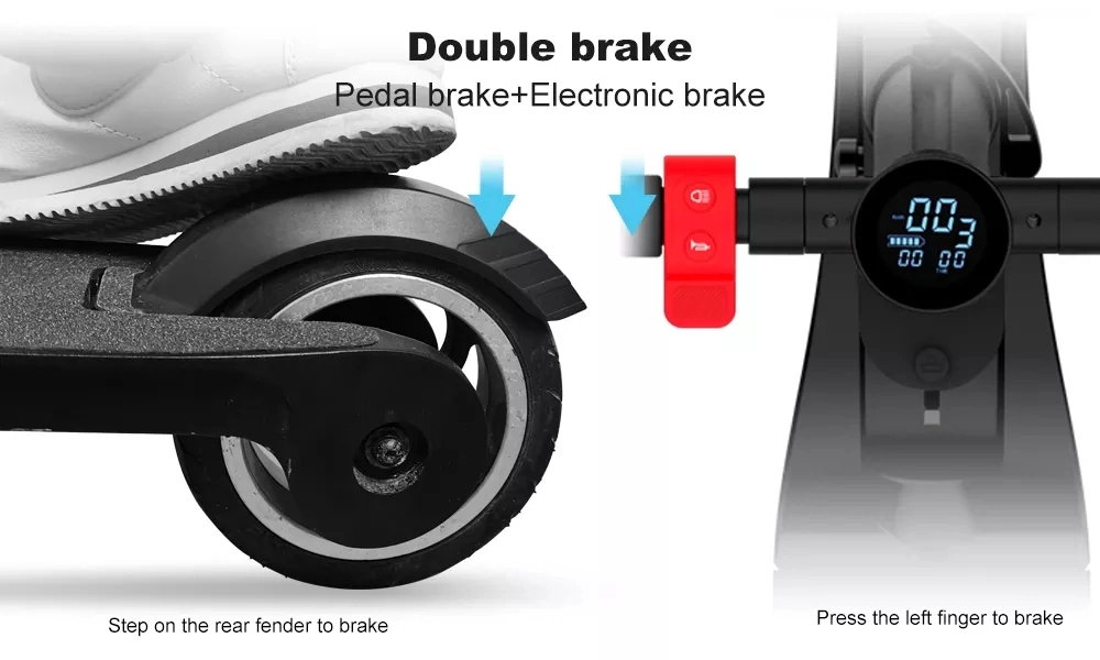 Hx X6 Electric Scooter Battery Removable Folding Electric Scooter for Adult Backpack E Scooter