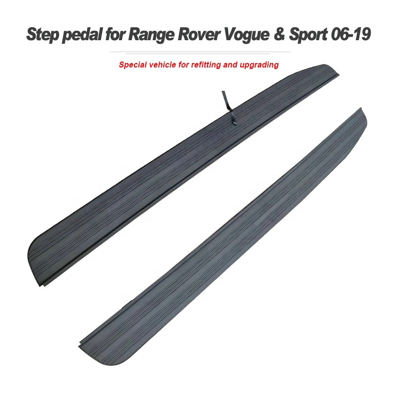 Auto Parts Black Anti-Rust Fixed Step Side Pedal Running Board for Land Rover Rang Rover Vogue Sport 2006-2019