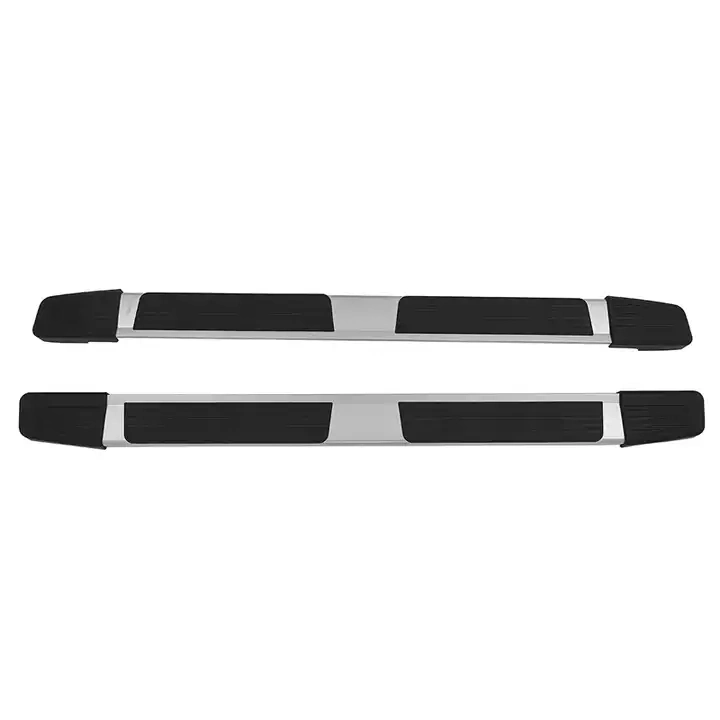 OEM Aluminum Alloy Side Step Auto Accessory 4X4 Pickup Truck Parts Round Tube Black Side Step Bars Running Boards for Chevrolet Colorado / Gmc Canyon