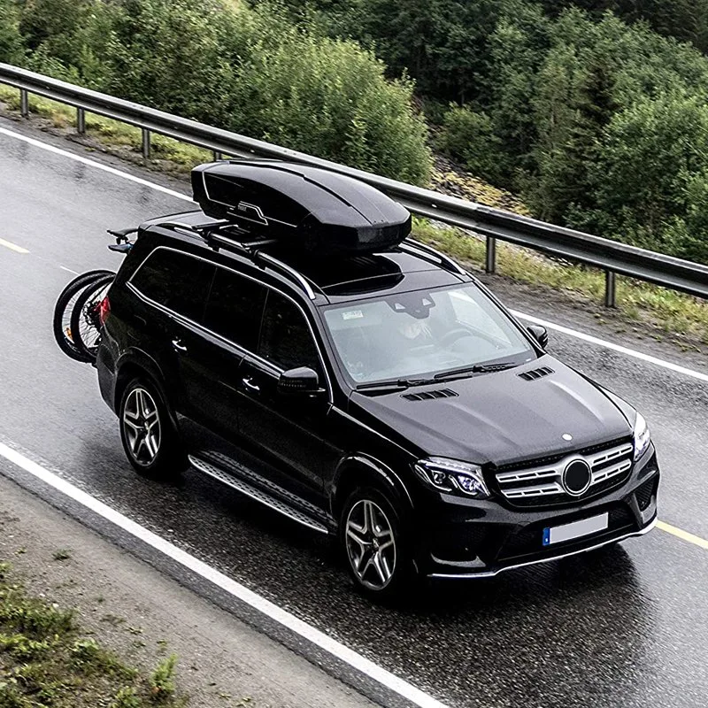 Universal Large Capacity Custom Logo Single Dual Side 700L Car Roof Rack Top Carrier Storage Roof Box Roofbox for Audi Volvo