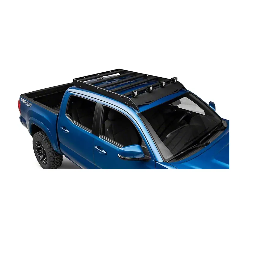 High Quality Customized Size Aluminum Car Cargo Carrier Luggage Basket Roof Racks Forpick up Truck for Toyota Tacoma