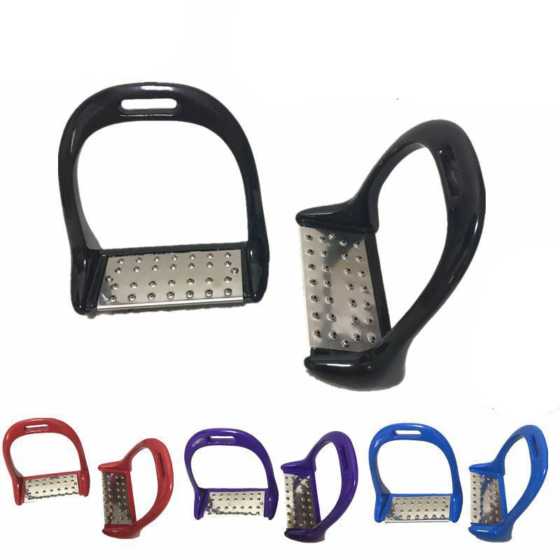 Saddle Harness Accessories Electroplating Stainless Steel Safety Stirrup Safety Protective Cover Stirrup Equestrian Supplies