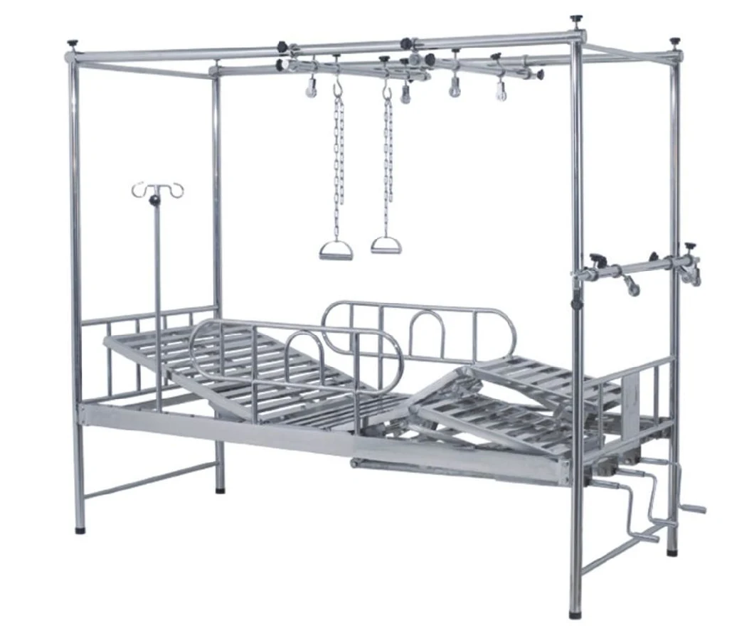 Ortho Adjustable Bed Steel Hospital Bed for Recovery