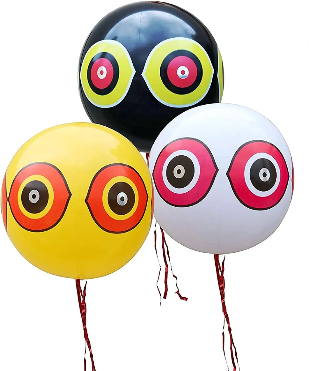 Inflatable Bird Scare Balloons Reflective Eyes Balloon Bird Repellent