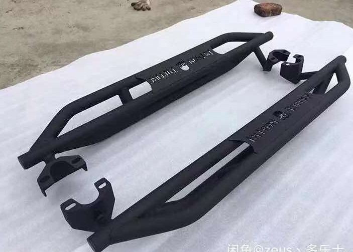 for Jeep Wrangler Jl 2 Doors Matted Dropped Side Steps Running Boards