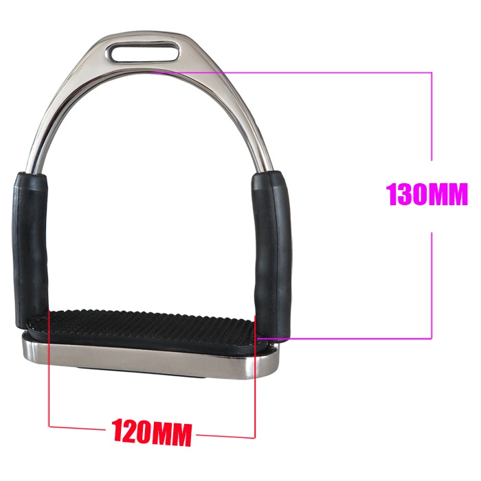 Cross-Border Harness Stables Stainless Steel Safety Stirrup Equestrian Supplies Protective Fetters