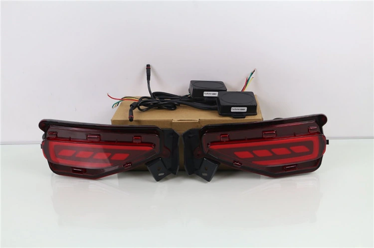 Bumper Light for Toyota Fortuner (SW4) 2016 2018 Rear Reflector with Turn Signal