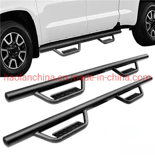 Auto Accessory 4X4 Pickup Truck Parts Round Tube Black Side Step Bars Running Boards for Mazda Bt50