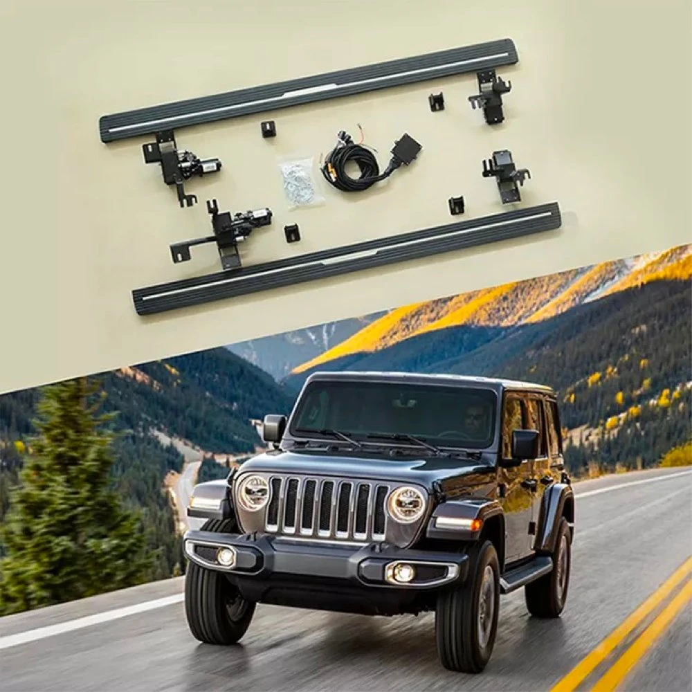 Compass Side Step Side Running Board Power Step for Jeep Wrangle 2015-2019
