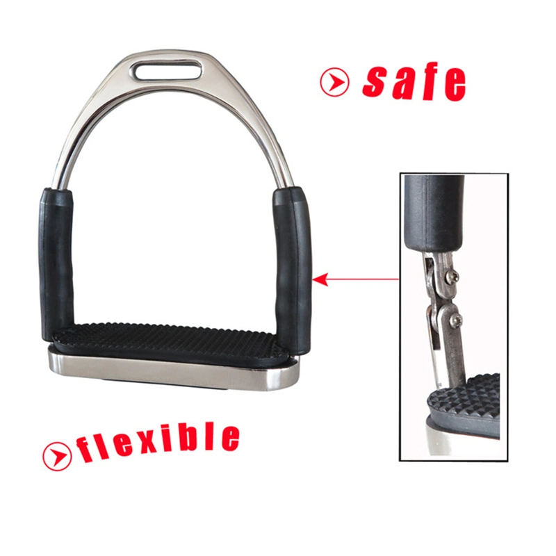 Cross-Border Harness Stables Stainless Steel Safety Stirrup Equestrian Supplies Protective Fetters