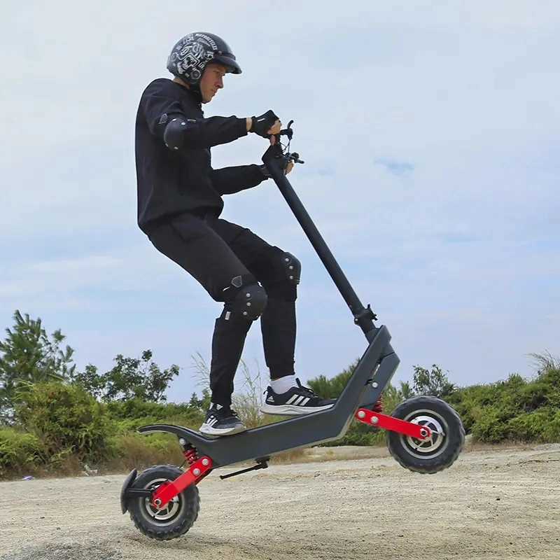 Kixin X10 Scooters 11 Inch 2400W Electric Scooter off-Road Fat Tire High-Speed Waterproof Adult Electric Scooter Foldable 50km/H E-Scooters