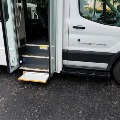 Gradino di scorrimento elettrico ES-S per camion e camper con CE Certificato