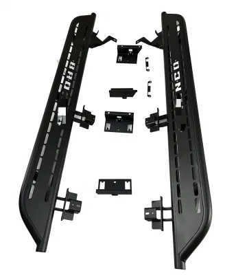 Accessori per auto asse da corsa in acciaio con gradino laterale automatico per 2022 Ford Bronco