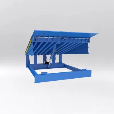 Piano di carico meccanico livellatore motorizzato idraulico barra di sollevamento / fisso Piattaforma di sollevamento rampa carrelli elevatori