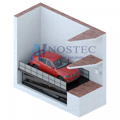 Piattaforma di sollevamento a forbice idraulica per auto 4m in vendita