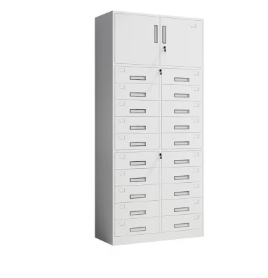 Cassetti in acciaio A4 Mobili per ufficio verticali in metallo 10 cassetti File Cabinet