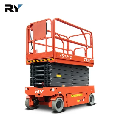 Royal 3m 6m 14m Aerial Work Forbici idraulica ad accesso automatico Piattaforma di sollevamento con certificato