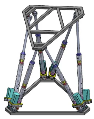 VR Electric Cylinder Dynamic Platform