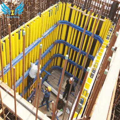 Acciaio Formwork calcestruzzo Construction albero piattaforma a trave per colata di calcestruzzo Di alberi edifici alti
