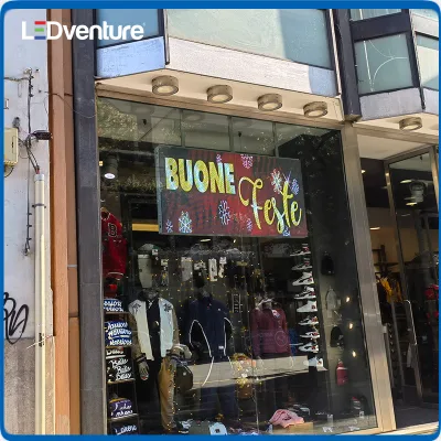 Display a LED per interni P8 P7.81 Film Crastal trasparente Classe per Pubblicità