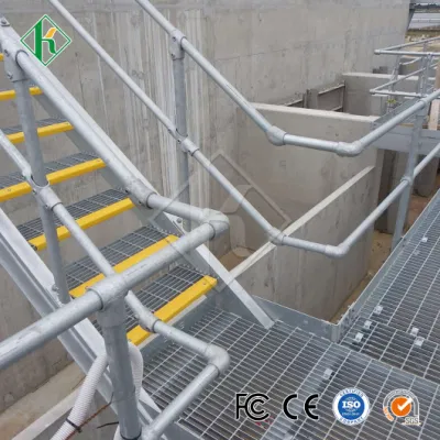  Kaiheng acciaio grattugiato in fabbrica acciaio zincato piattaforma grattugiata Cina pesante Piattaforma di grigliatura in acciaio per impieghi di magazzino