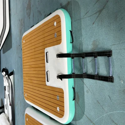 Piattaforma di pesca in PVC piattaforma galleggiante gonfiabile Air Mat in vendita