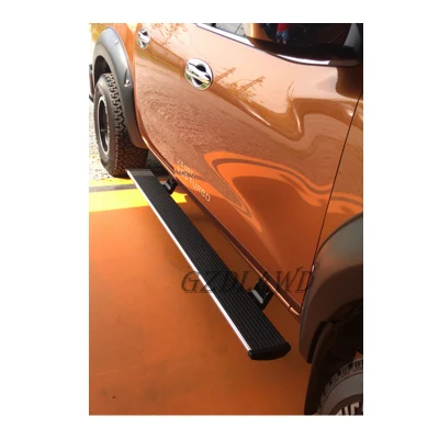 2015+ gradini laterali elettrici automatici in alluminio per Nissan Navara Np300