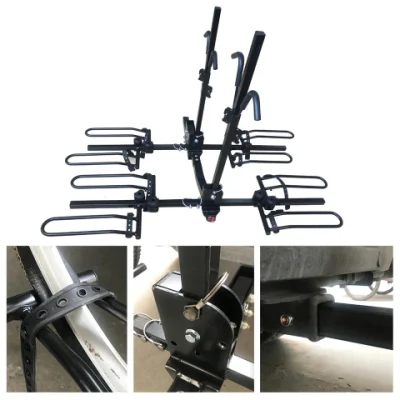 Portapacchi per bicicletta per auto universale con gancio di traino posteriore Bicicletta Surfboard FAT Bike Bike montato sul retro