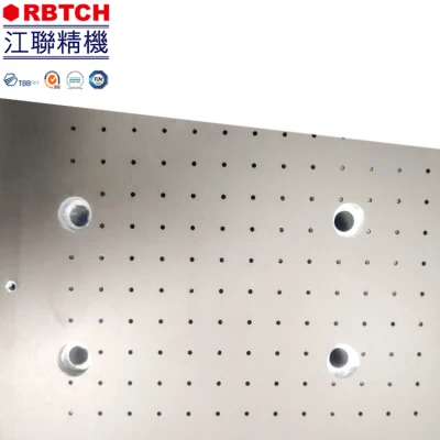 Piattaforma di adsorbimento sottovuoto Honeycomb in alluminio nell&prime;industria dei macchinari per la stampa.