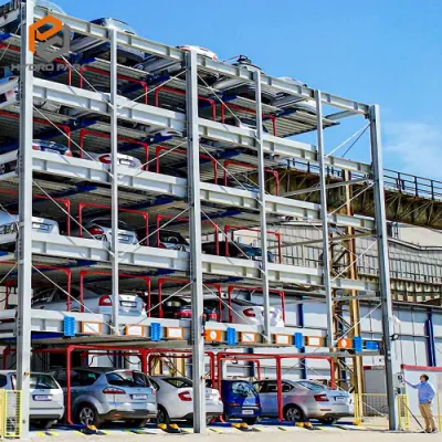 Parcheggio per auto, sistema di parcheggio Slide Puzzle, piattaforma di parcheggio