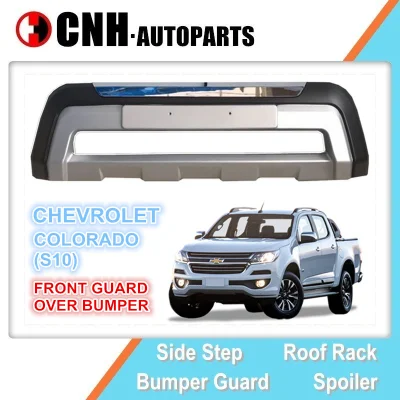 Protezione anteriore sul paraurti per Chevrolet S10 Colorado 2016 2018