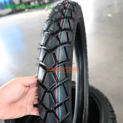 Pneumatico per motociclette 2.75-17 pneumatico senza tubo di alta qualità 48% di sconto sulla strada Pneumatico