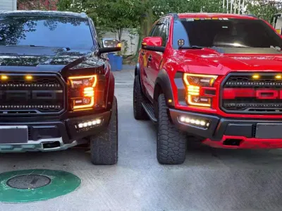  Popolare cassone 4X4 a conversione larga Facelift per camion pick-up in fabbrica Kit per aggiornamento Ford Everest 2016-2019 a Ford F150 Raptor