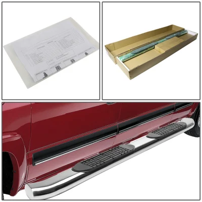Auto 4X4 Accessori predellino per Tacoma 4 porte doppie Crew Cab cromato