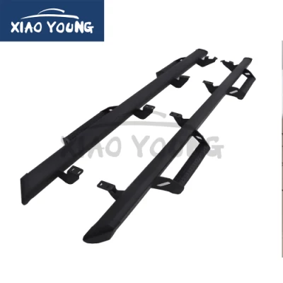  Top sale Black Steel Side Step per Hilux Revo Vigo Ranger Np300 Dmax