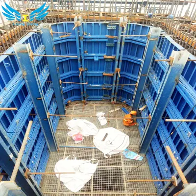 Acciaio Formwork calcestruzzo Construction albero piattaforma a trave per colata di calcestruzzo Di alberi edifici alti