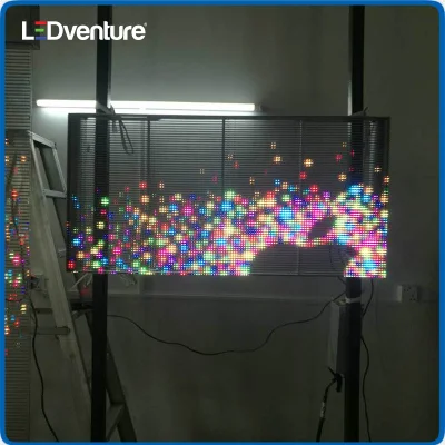 Display a LED per interni P8 P7.81 Film Crastal trasparente Classe per Pubblicità
