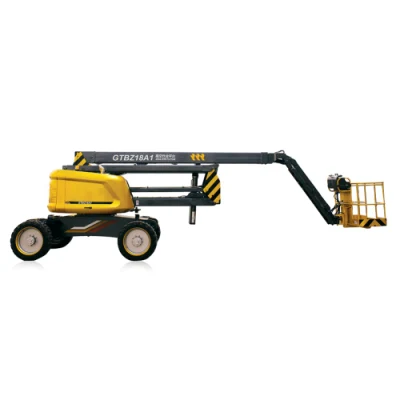  Antenna di sollevamento con braccio articolato idraulico mobile Gtbz18A1 18m 12m 14m Piattaforma di lavoro