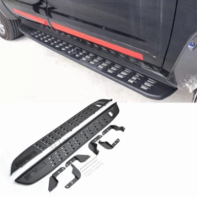 Predellino laterale per running board in acciaio Balck per Raptor
