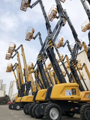 Piattaforma di lavoro aerea di sollevamento del braccio articolato Gtbz18A1
