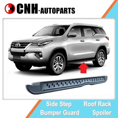 Barra di acciaio Nerf per Toyota Fortuner (SW4) 2016 lato di ferro Fase