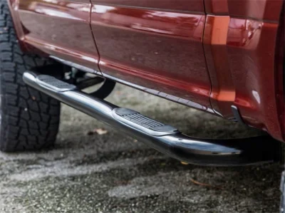 Auto camion running tavole 3 pollici nero Nerf barra per F150 Supercrew 2018