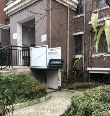 Piattaforma di sollevamento senza barriere disattivare il sollevamento