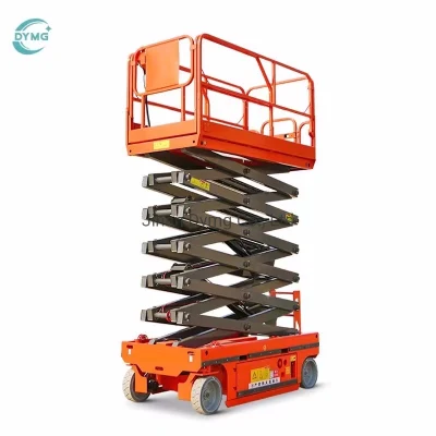  Piattaforma di sollevamento a forbice semovente idraulica con elevatore completamente automatico Dymg