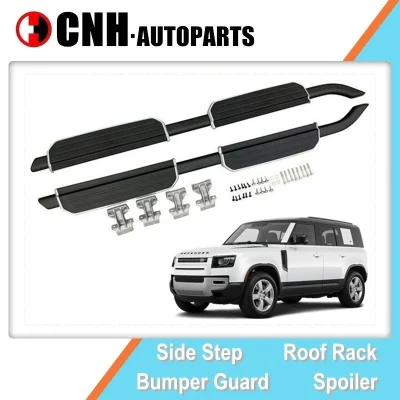  Accessori auto Accessori OE barre laterali gradino per L Lavagne running Rover Defender 2020 2021