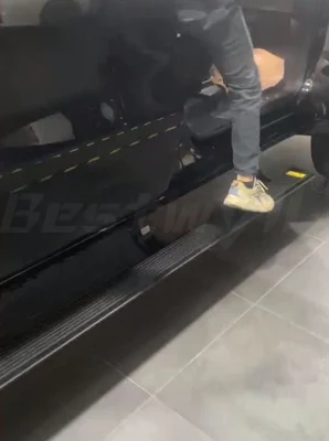 BESTWYLL Truck Drop DOWN Pedal Power Automatic Footstep Car Predellino laterale elettrico per running board 3 staffe per Dodge RAM 2019+