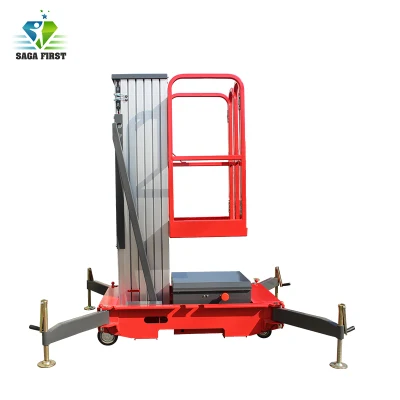  Piattaforma di lavoro aerea semi elettrica portatile da 6 m~24 m con sollevamento verticale Per la manutenzione