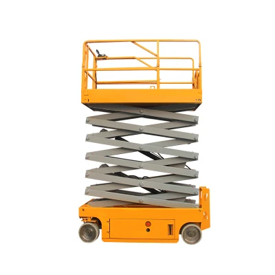 Piattaforma di sollevamento a forbice automatico mobile elettrico da 1500 kg
