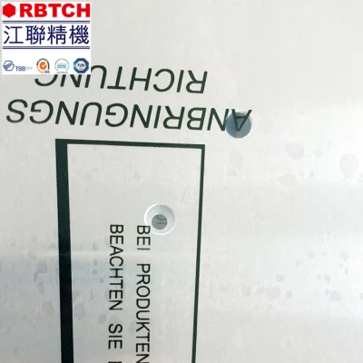 Piattaforma di adsorbimento sottovuoto Honeycomb in alluminio nell&prime;industria dei macchinari per la stampa.