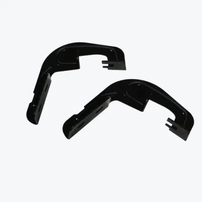 2021 North America Hot Selling Running Board per Chevrolet 07-18 Silverado/Sierra Crew Cab gradini laterali neri in lega di alluminio da 6&quot; + ABS